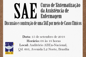 Curso de Sistematização da Assistência de Enfermagem - SAE